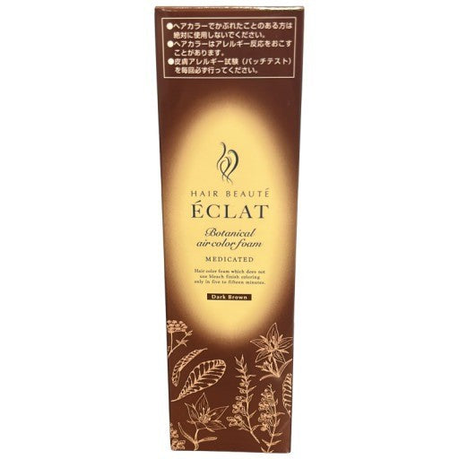 C576 ヘアボーテエクラ ボタニカルエアカラーフォームEX ダークブラウン 150g