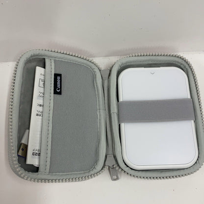 C54E Canon キャノン iNSPiC インスピック PV-223-WH スマホ専用ミニフォトプリンター ホワイト