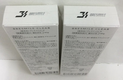 C281 K ブレスマイル BRESMILE  薬用歯みがき粉 ブレスマイルクリア-0 60g 2本セット