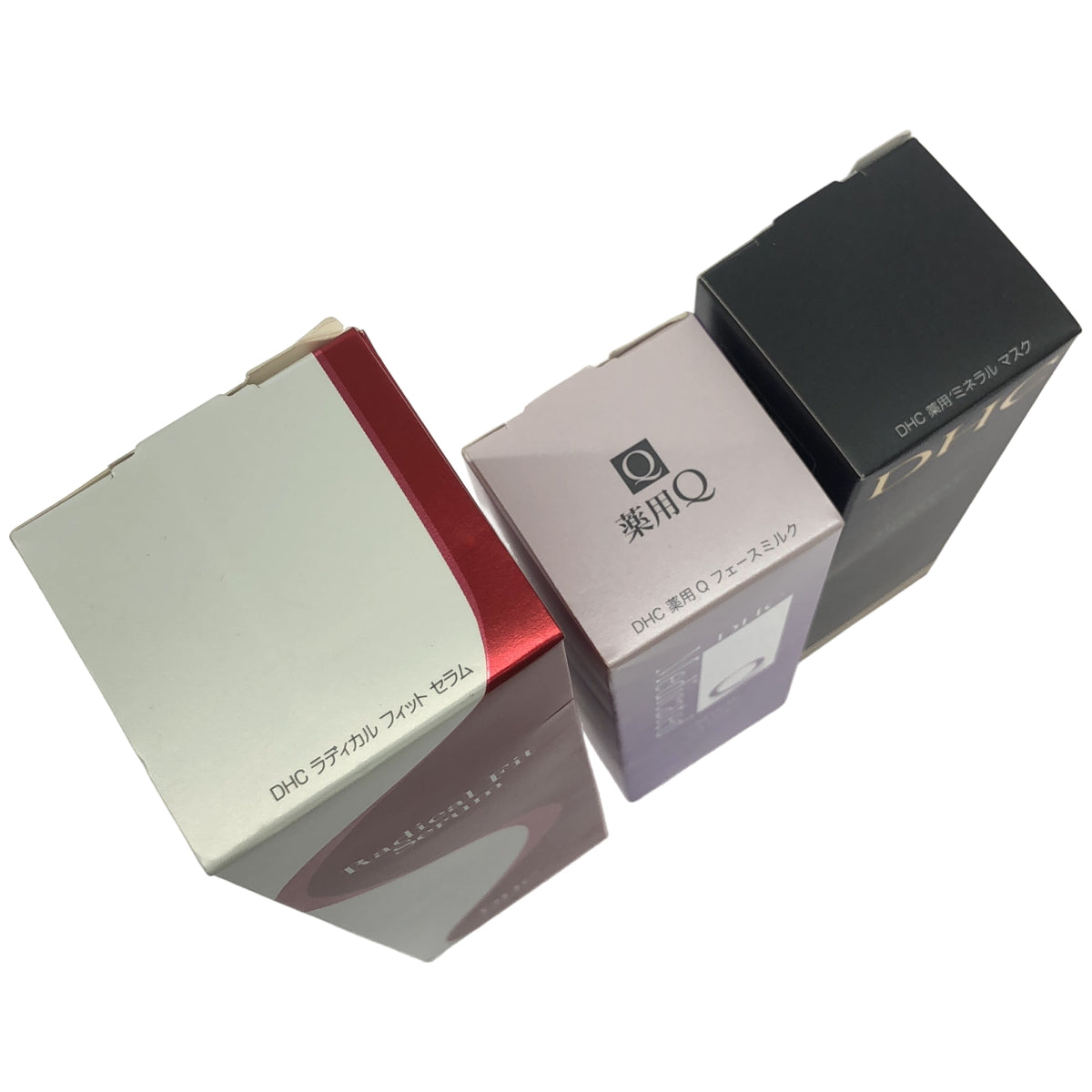 Z000 DHC ラディカル フィット セラム 200mL & 薬用 ミネラル マスク 100g & 薬用 Q フェースミルク 100mL 計3本セット　ラスト1点！