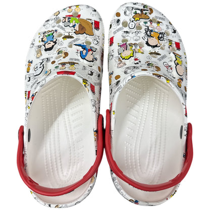 CH85 D crocs クロックス スヌーピー J6(24cm) ピーナッツ クラシック クロッグ PEANUTS CLASSIC CLOG