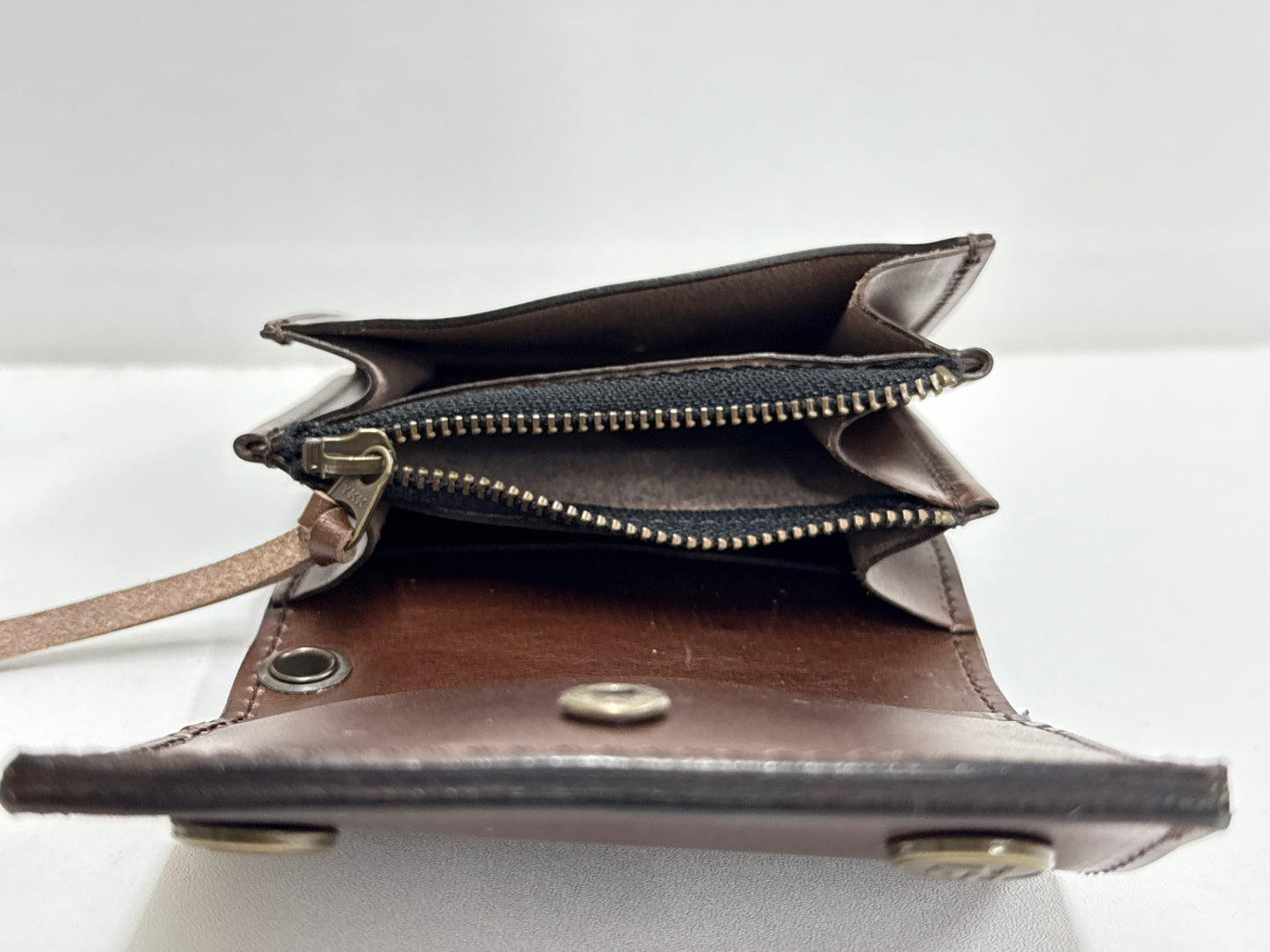 ROTAR Ro dot short wallet 財布 ショートウォレット チョコ RT1489020 二つ折り財布