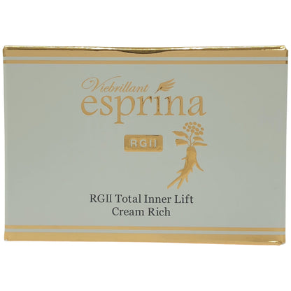 Z000 Viebrillant esprina ヴィブリアンエスプリーナ RGII トータル インナーリフトクリームRich 80ml　ラスト1点！