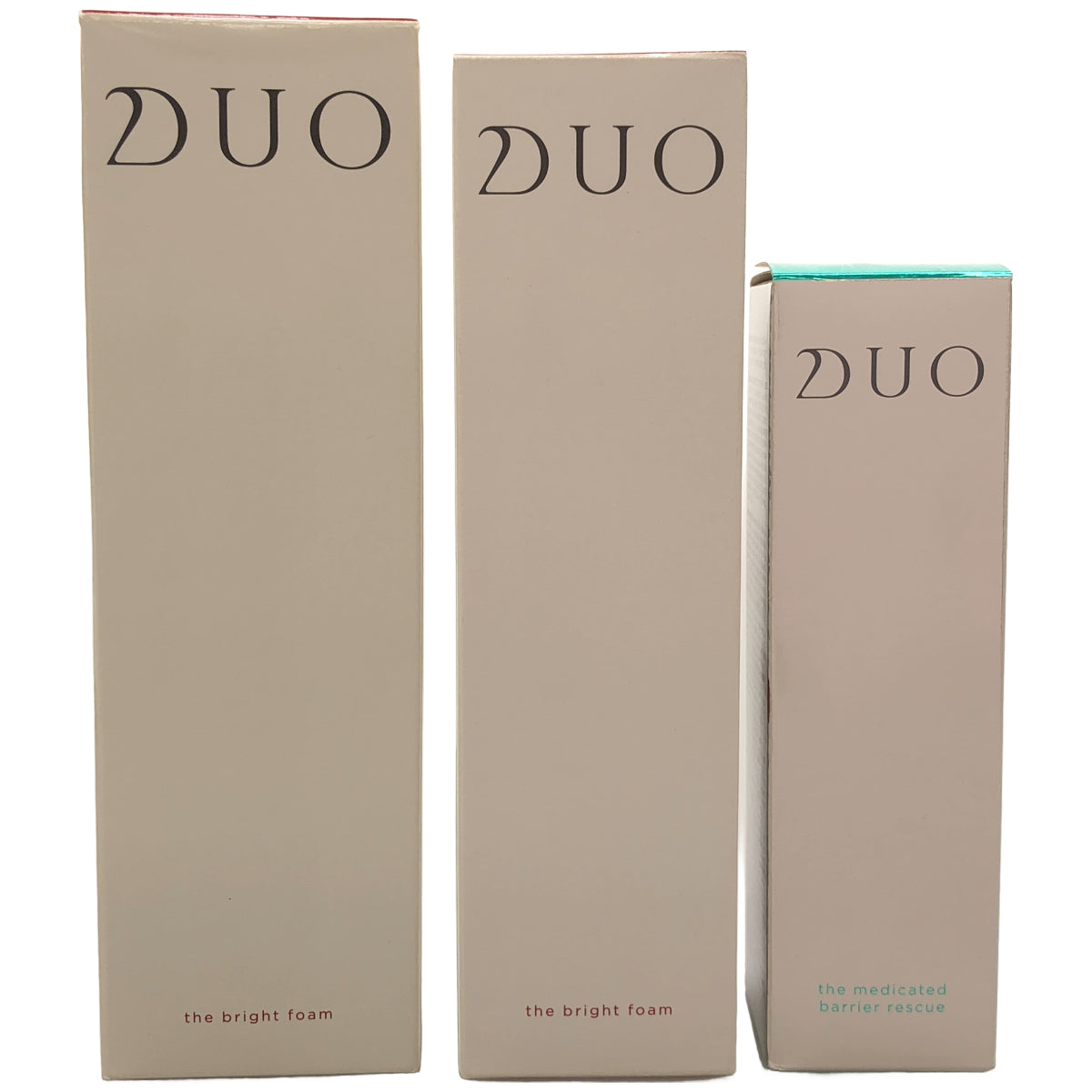 Z000 デュオ ザ ブライトフォーム 150g & 100g & ザ 薬用バリアレスキュー 45mL 計3点セット　ラスト1点！