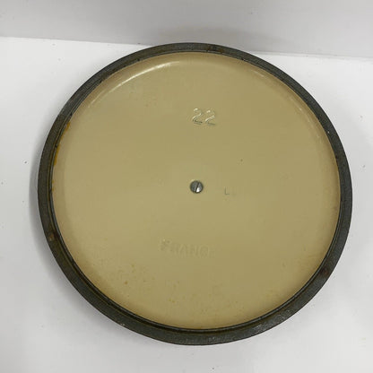 C97B D LE CREUSET ル・クルーゼ ココットロンド 22cm 両手鍋 チェリーレッド