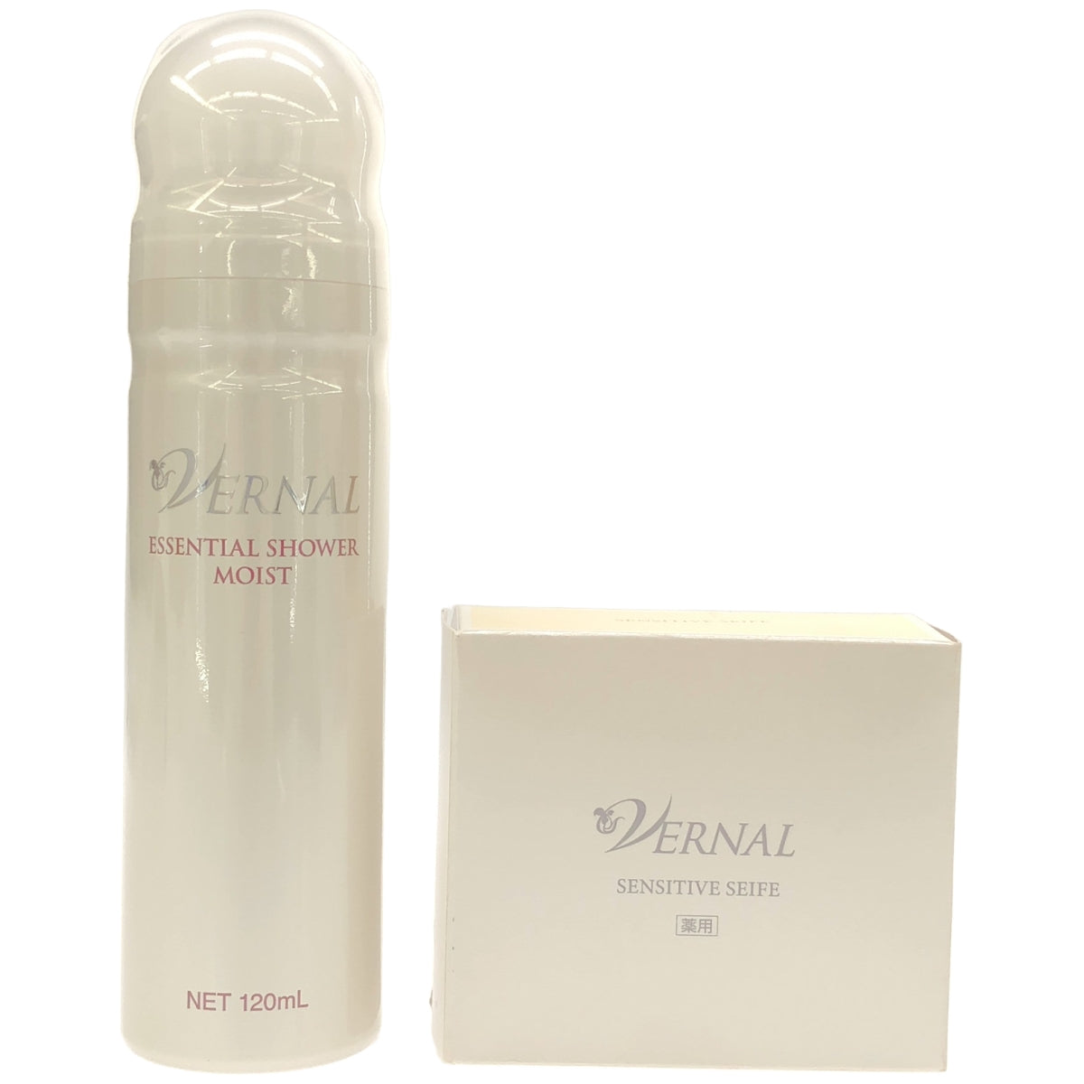 Z000 VERNAL エッセンシャルシャワー モイスト 121g(120mL) & 薬用センシティブザイフ 90g 2個セット