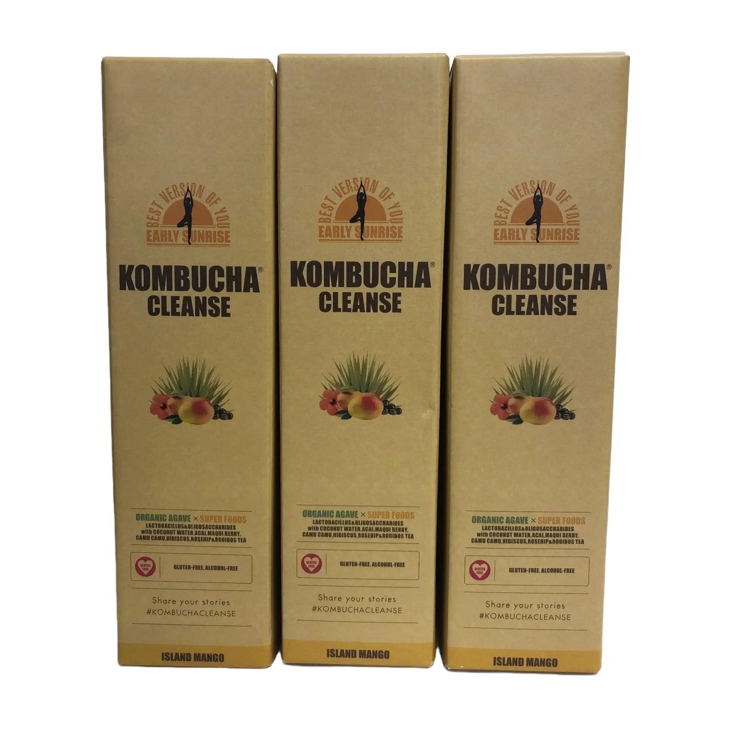 C599 D ★コンブチャクレンズ KOMBUCHA CLEANSE 置き換え ダイエット ファスティング 酵素 720ml 3本セット●賞味期限：2027/07～