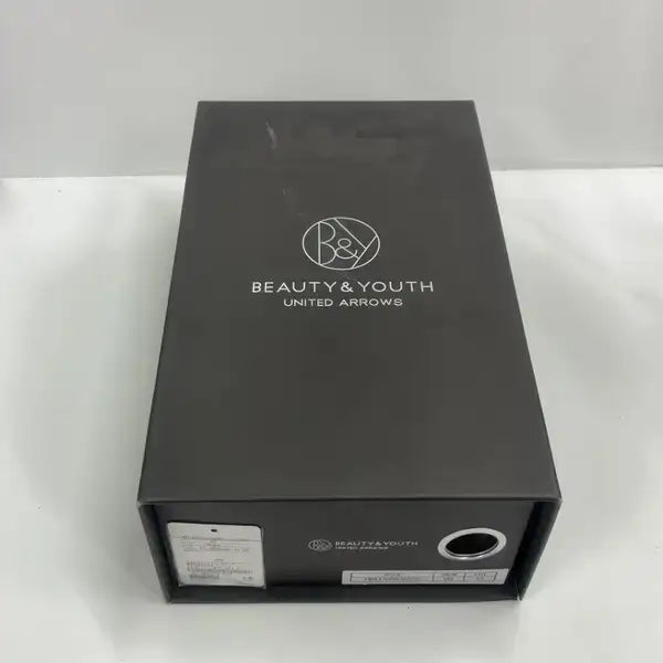 CHP6 BEAUTY&YOUTH フェイクレザーアンクルストラップサンダル 37 ブラック