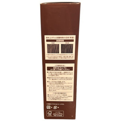 C576 ヘアボーテエクラ ボタニカルエアカラーフォームEX ダークブラウン 150g