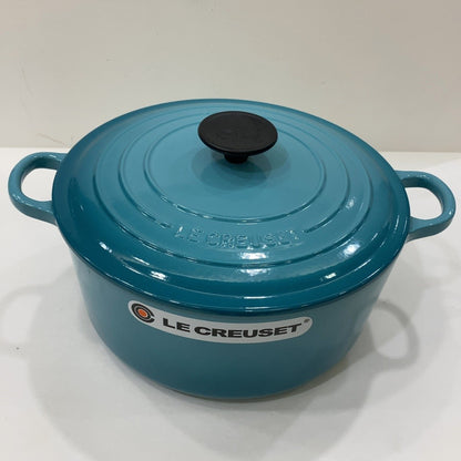 C9C8 D ■LE CREUSET/ル・クルーゼ シグニチャー ココット・ロンド 24cm