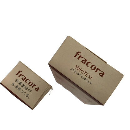 Z000 fracora WHITE'st 65g & PLACENTA extract 30mL 2個セット