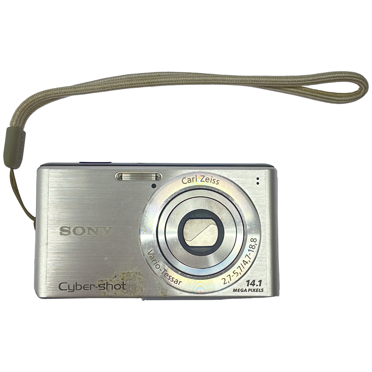 Z000 ソニー SONY デジタルカメラ Cybershot W530 1410万画素CCD 光学ｘ4 シルバー DSC-W530/S　ラスト1点！