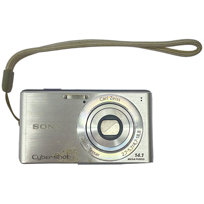 Z000 ソニー SONY デジタルカメラ Cybershot W530 1410万画素CCD 光学ｘ4 シルバー DSC-W530/S　ラスト1点！