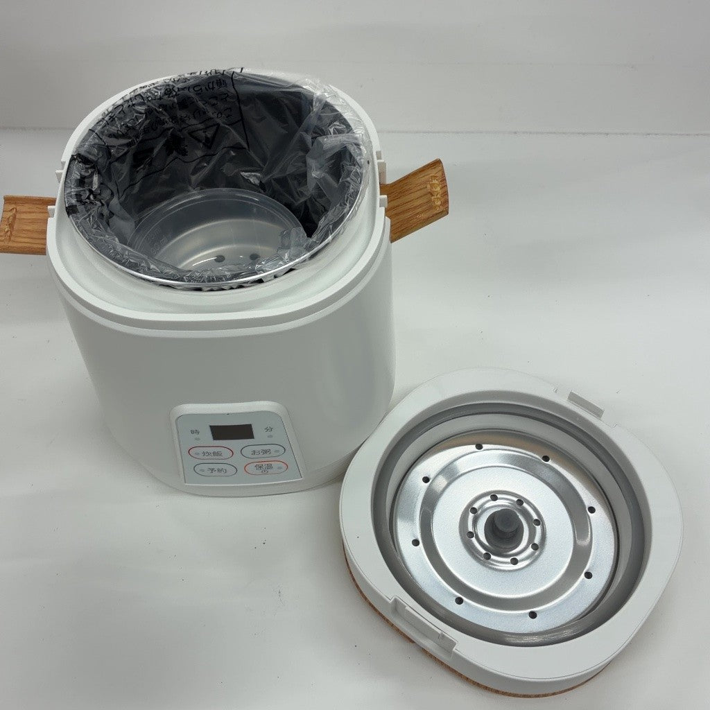 CG6D ミニライスクッカ― ARC-T2001/W ホワイト