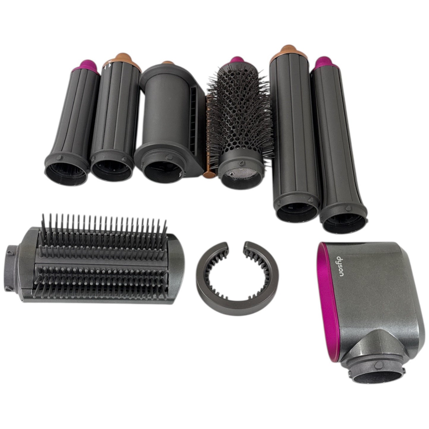 CH96 D ダイソン Dyson Airwrap HS01 ブラウン/ピンク ヘアスタイラー 収納ボックス付き