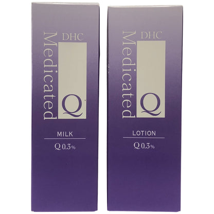 Z000 DHC 薬用 Q ローション 160mL & フェースミルク 100mL 計2個セット　ラスト1点！