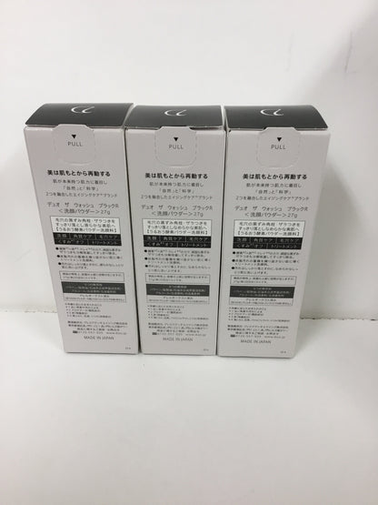 C008 DUO デュオ ザ ウォッシュ ブラックＲ 洗顔パウダー 27g　3個セット