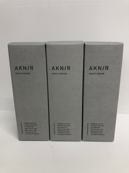 C726 ★AKNIR アクニー AKN/R 薬用ヘアスカルプセラム 育毛セラム 3ヶ月分 80ml 3個セット
