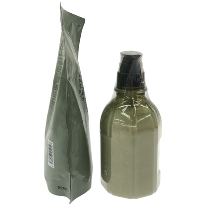 Z000 Pasca クリア スカルプ シャンプー つめかえ用 450ml & ヘアパック 500ml 計2個セット　ラスト1点！