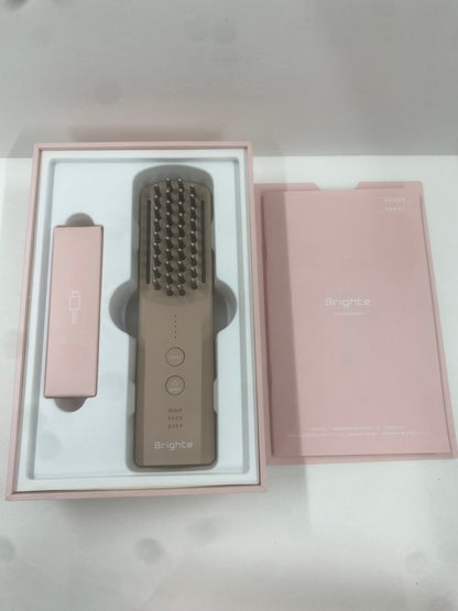 CK50 D ブライト ブラシ型美顔器(ピンク) Brighte ELEKI BRUSH+ (ブライト エレキブラシプラス) BRT-FSB180PK