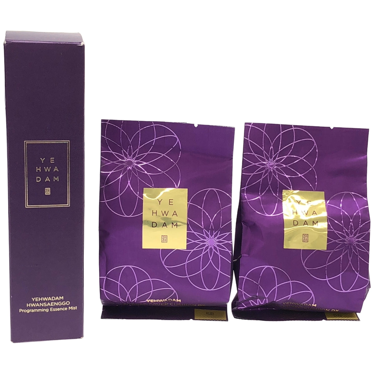 Z000 ザ フェイスショップ イェファダム セラム イン ミスト 120mL & CCインテンス カバークッション リフィル 2個セット