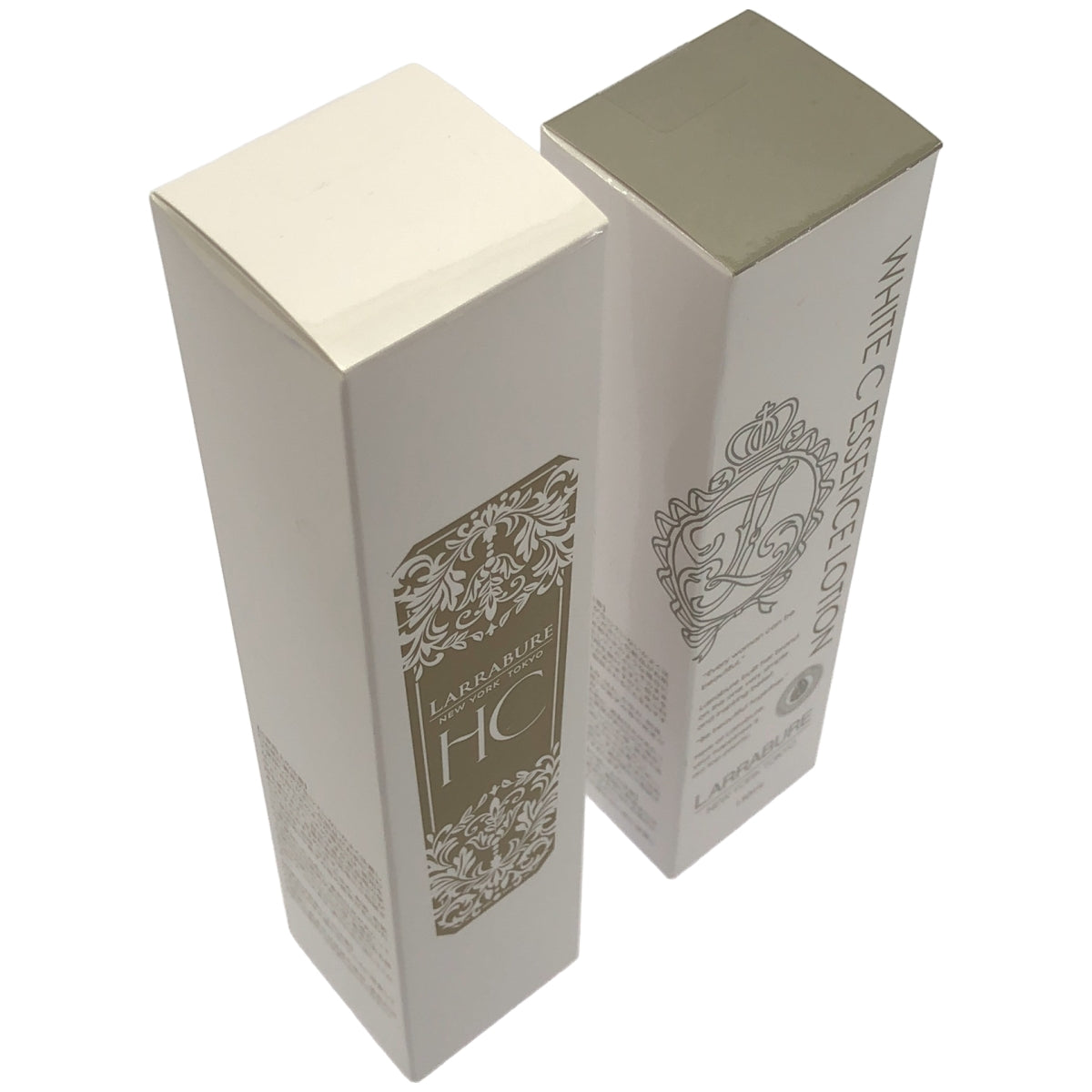 Z000 ララビュウ HC モイスト クリア クレンジングミルク 150mL & ホワイトC エッセンスローション 150mL 2個セット　ラスト1点！