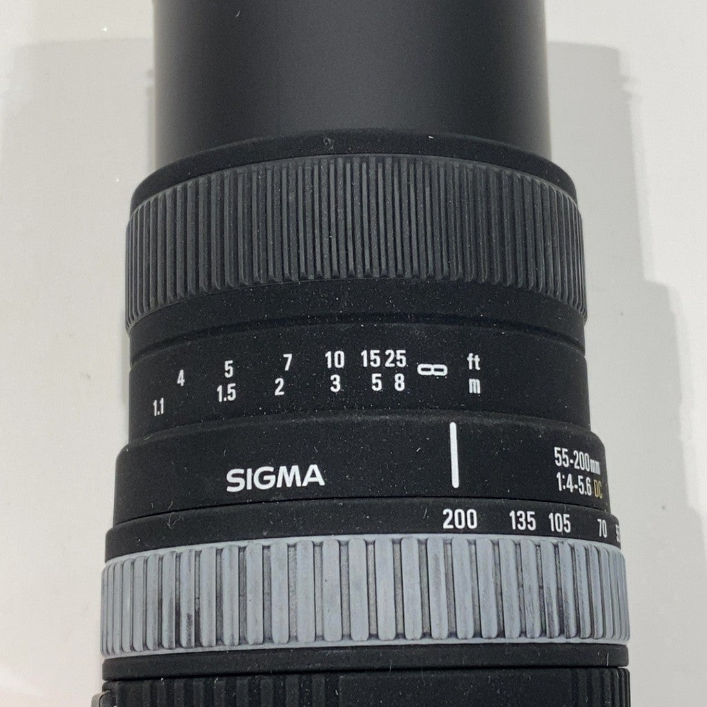 C9X2 D シグマ 55-200mm F4-5.6 DC デジタル専用 キャノン用