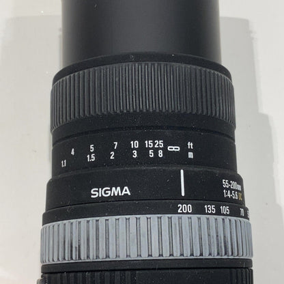 C9X2 D シグマ 55-200mm F4-5.6 DC デジタル専用 キャノン用