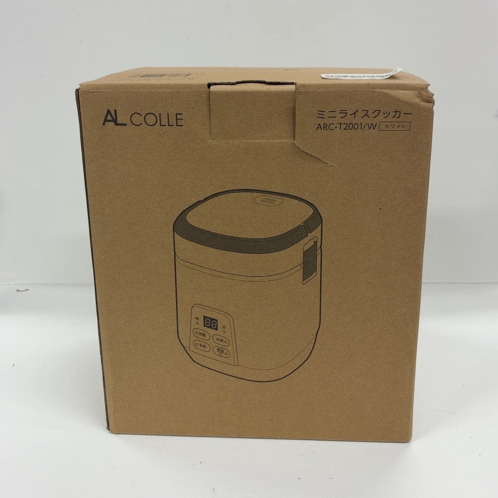 CG6D ミニライスクッカ― ARC-T2001/W ホワイト