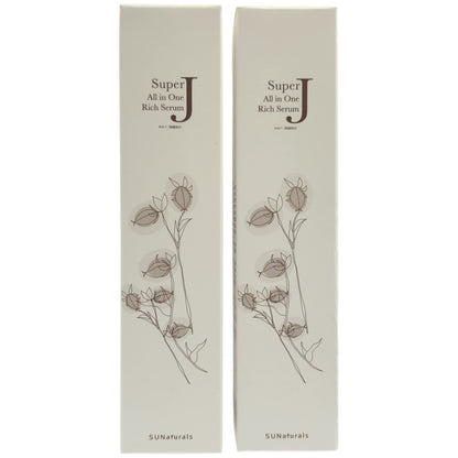 Z000 SUNNaturals スーパーJ オールインワン リッチセラム 100mL 計2本セット　ラスト1点！