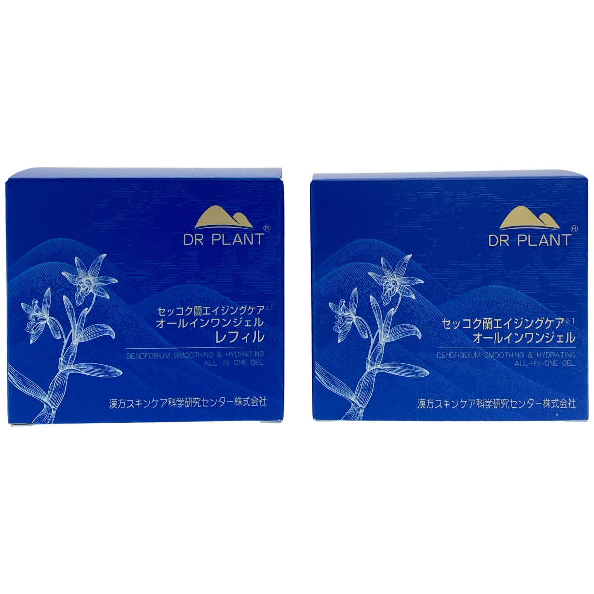 Z000 DR PLANT セッコク蘭エイジングケアオールインワンジェルレフィル 100g 計2個セット　ラスト1点！