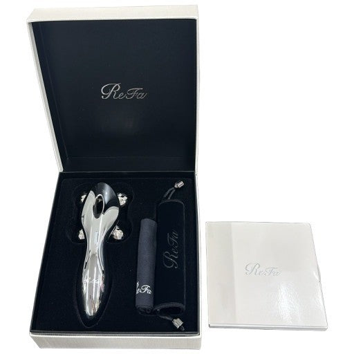 C616 D MTG プラチナ電子ローラー ReFa 4 CARAT (リファフォーカラット) RF-FC1932B 美顔ローラー【Y】