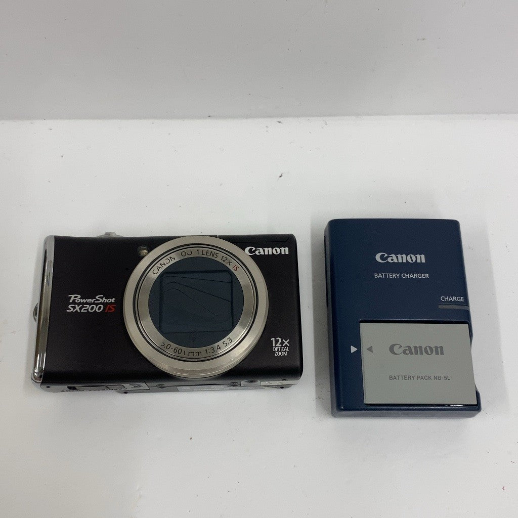 C54F D Canon デジタルカメラ PowerShot (パワーショット) SX200 IS ブラック PSSX200IS(BK)