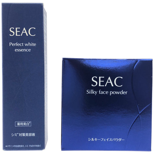 Z000 シーク 薬用美白美容液 25mL & シルキーフェイスパウダー 9.5g 2個セット