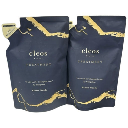 CD75 K Cleo’ｓ Beaute クレオズボーテ リペアトリートメント エキゾチックウッディ つめかえ用 300ml 2個セット