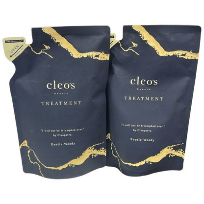 CD75 K Cleo’ｓ Beaute クレオズボーテ リペアトリートメント エキゾチックウッディ つめかえ用 300ml 2個セット