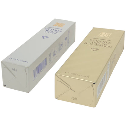 Z000 ジェミーネフェルタリ リンクルセラムファンデW 02 20g & リンクルホワイトUV50+ W&E 30ml 2本セット