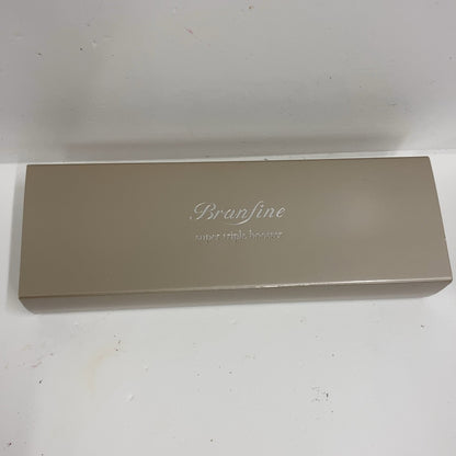 C54D D ■ブランフィーネ Branfine スーパートリプルブースター EMS美顔器　ゴールド
