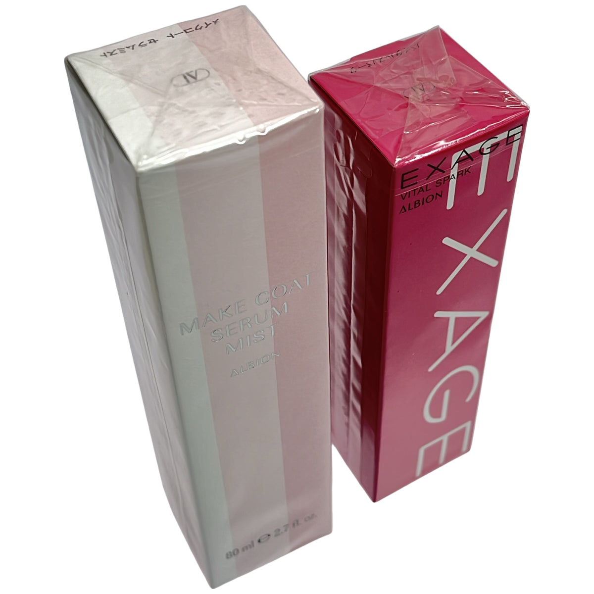 Z000 アルビオン エクサージュ バイタルスパーク 40ml & メイクコート セラムミスト 80ml 2個セット　ラスト1点！