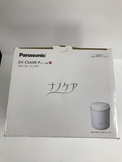 C644 Panasonic パナソニック スチーマー ナノケア EH-CSA99 ピンク調 W温冷エステ