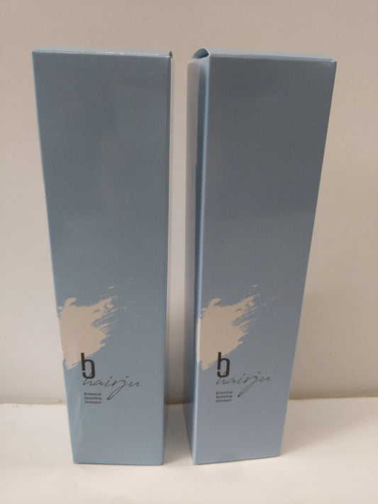 C479 hairju ヘアージュ ボタニカル スパークリングシャンプー アイリス＆フリージアの香り オーガニック 成分 配合 ノンシリコン 200g　2個セット