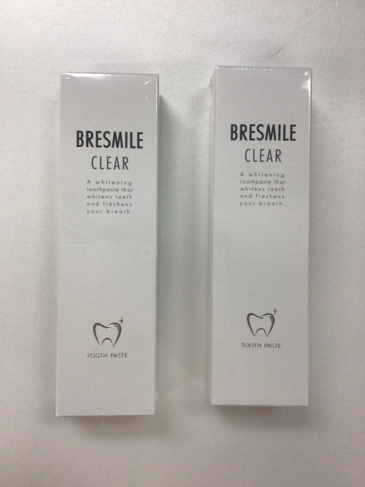 CC84 K ブレスマイル BRESMILE  薬用歯みがき粉 ブレスマイルクリア-0 60g 2個セット