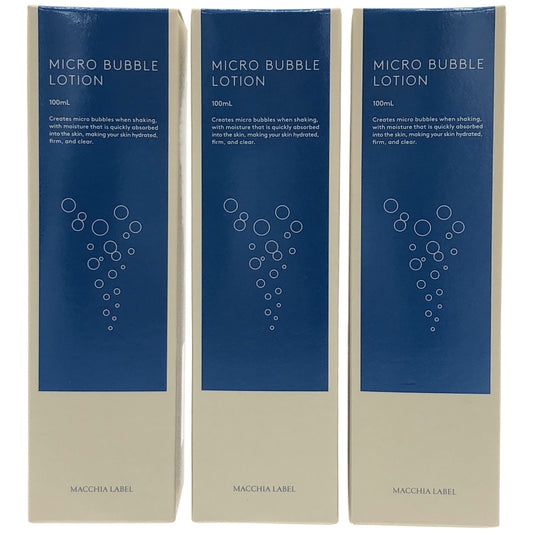 Z000 マキアレイベル 薬用マイクロバブルローション 販売名 薬用MBローション 100mL  計３個セット　ラスト1点！