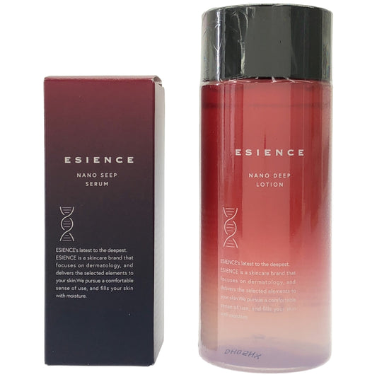 Z000 ESIENCE ナノディープローション 120mL & ナノシープセラム 22g 2個セット