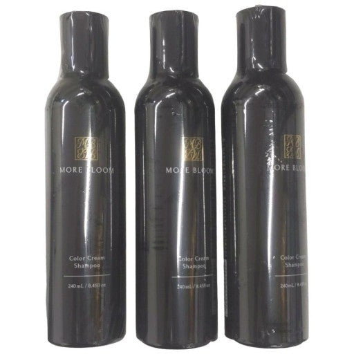 C110 MORE BLOOM モアブルーム カラークリームシャンプー 白髪ケア×美髪ケア 240ml 3本セット