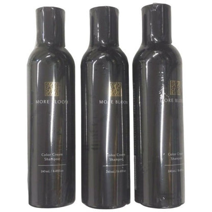 C110 MORE BLOOM モアブルーム カラークリームシャンプー 白髪ケア×美髪ケア 240ml 3本セット