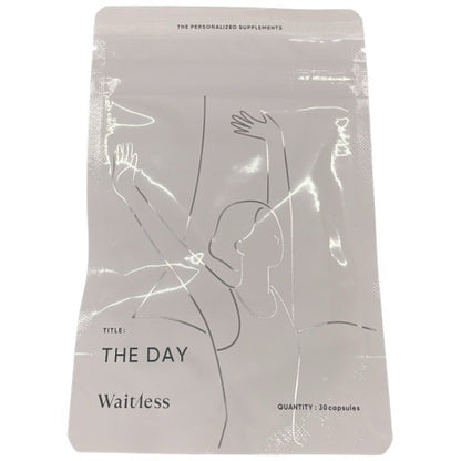 CB80 K Waitless ウェイトレス パーソナライズサプリ THE DAY 30粒 3個セット ●賞味期限：2026/06～