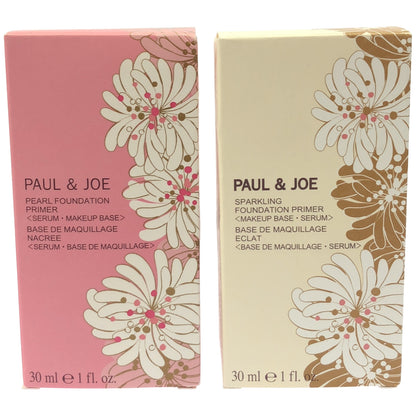 Z000 ポール & ジョー スパークリング ファンデーション プライマー 001 30ml & パールファンデーション プライマー 002 30ml 計2本セット　ラスト1点！