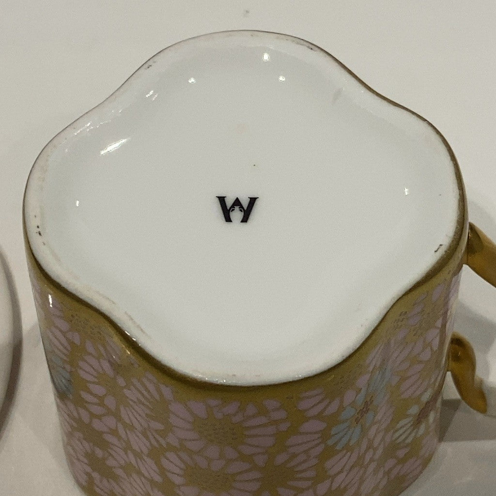 C16F D Wedgwood ウェッジウッド ハーレクイン コレクションマーガレット カップ&ソーサー