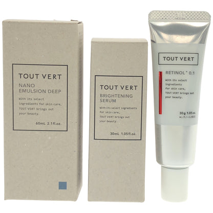 Z000 トゥヴェールブライトニングセラム 30mL & ナノエマルジョン ディープ 60mL & RTショット 30g 計3個セット　ラスト1点！